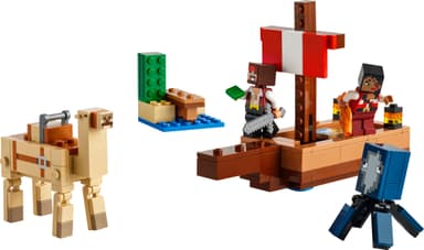 LEGO Minecraft Merirosvolaivan matka 21259