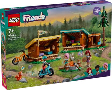 LEGO Friends Seikkailuleirin mukavat laavut 42624