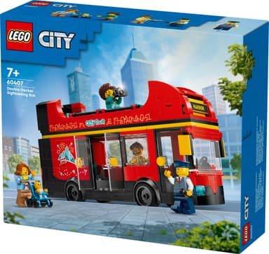 LEGO City Punainen kaksikerroksinen turistibussi 60407