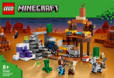 LEGO Minecraft Erämaan kaivoskuilu 21263