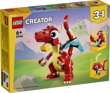 LEGO Creator Punainen lohikäärme 31145