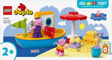 LEGO DUPLO Peppa Pig Pipsa Possun veneretki 10432