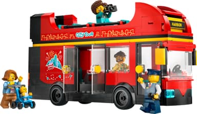 LEGO City Punainen kaksikerroksinen turistibussi 60407