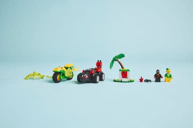 LEGO Spidey Spin ja Electro: dinomenopelien takaa-ajo 11198