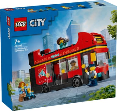 LEGO City Punainen kaksikerroksinen turistibussi 60407