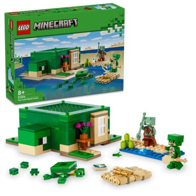 LEGO Minecraft Kilpikonnarannan talo 21254