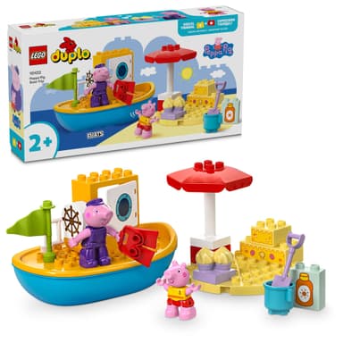 LEGO DUPLO Peppa Pig Pipsa Possun veneretki 10432