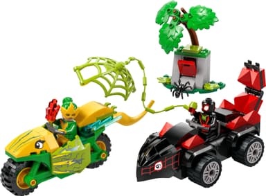 LEGO Spidey Spin ja Electro: dinomenopelien takaa-ajo 11198