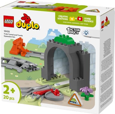 LEGO DUPLO Town Tunneli ja raiteet ‑laajennussarja 10425