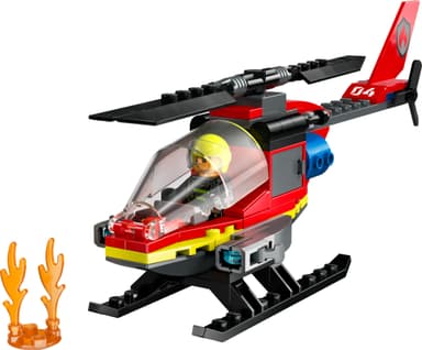 LEGO City Palokunnan pelastushelikopteri 60411