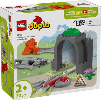 LEGO DUPLO Town Tunneli ja raiteet ‑laajennussarja 10425