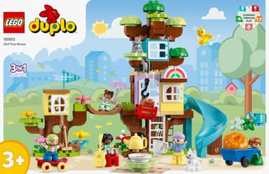 LEGO DUPLO Town 3-in-1 Puumaja 10993