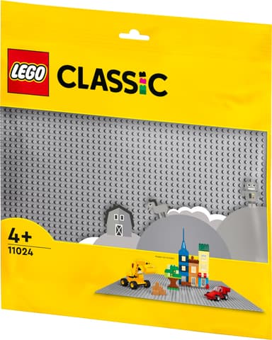 LEGO Classic Harmaa rakennuslevy 11024