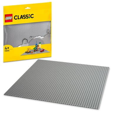 LEGO Classic Harmaa rakennuslevy 11024
