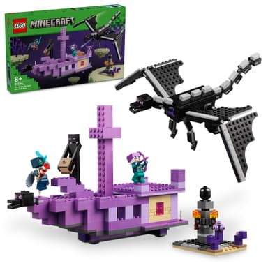 LEGO Minecraft Äärilisko ja Äären alus 21264