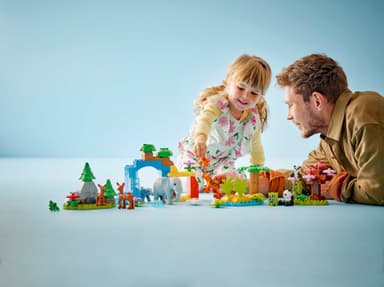 LEGO DUPLO Town 3-in-1 luonnoneläinperheet 10446