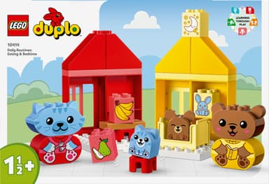 LEGO DUPLO My First Päivätoimet: Ruokailu ja nukkumaanmeno 10414