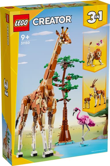 LEGO Creator Safarin villieläimet 31150