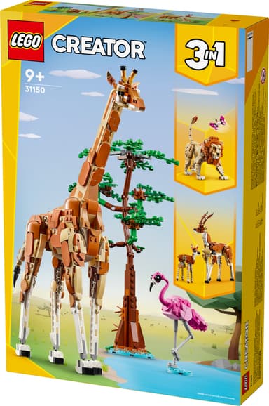 LEGO Creator Safarin villieläimet 31150