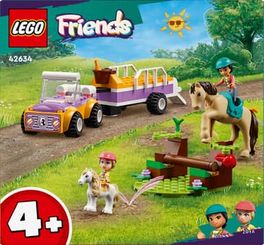 LEGO Friends Hevos- ja ponitraileri 42634