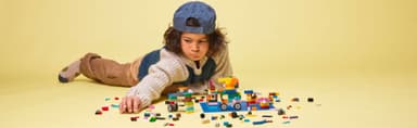 LEGO Classic Sininen rakennuslevy 11025