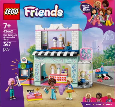 LEGO Friends Kampaamo ja asusteliike 42662