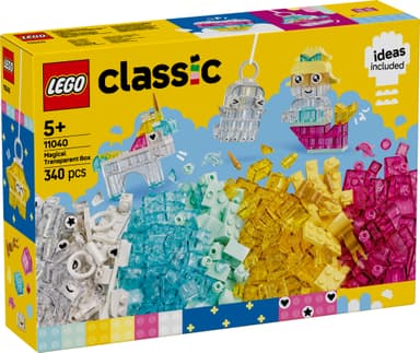 LEGO Classic Läpinäkyvien palikoiden taikalaatikko 11040