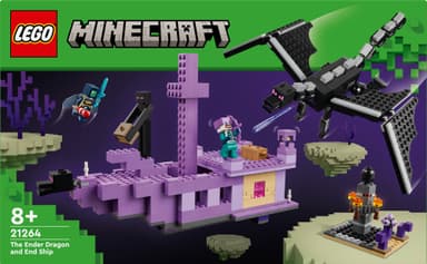 LEGO Minecraft Äärilisko ja Äären alus 21264
