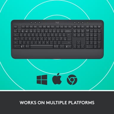 Logitech Signature K650 langaton näppäimistö (musta)