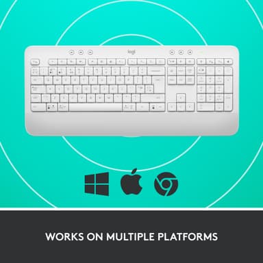 Logitech Signature K650 langaton näppäimistö (valkoinen)