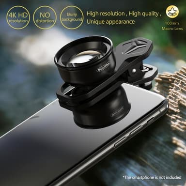 APEXEL HD100mm Makro-objektiivi älypuhelimelle APL-HB100MM