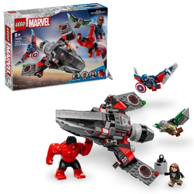 LEGO Super Heroes Captain American ja Punaisen Hulkin taistelu 76292