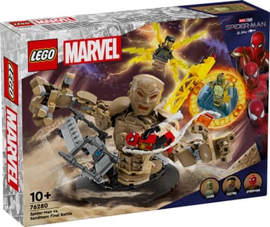 LEGO Super Heroes Spider-Man vastaan Sandman:  Viimeinen taistelu 76280