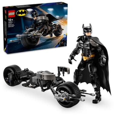 LEGO Super Heroes Rakennettava Batman-hahmo ja Batpod-pyörä 76273
