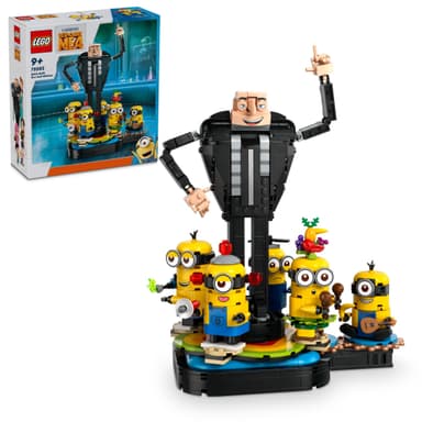 LEGO Despicable Me Palikoista rakennettavat Gru ja kätyrit 75582