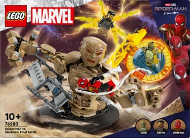 LEGO Super Heroes Spider-Man vastaan Sandman:  Viimeinen taistelu 76280