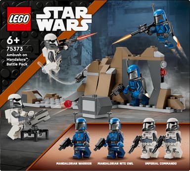 LEGO Star Wars Väijytys Mandalorella – taistelupakkaus 75373