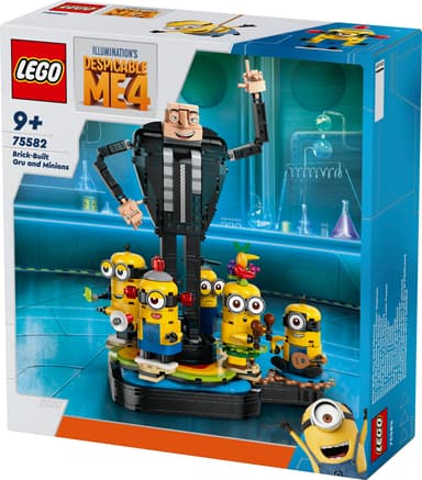 LEGO Despicable Me Palikoista rakennettavat Gru ja kätyrit 75582
