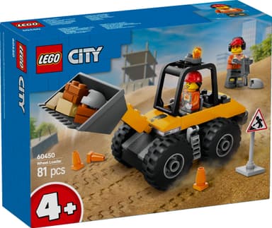 LEGO City Keltainen pyöräkuormaaja 60450
