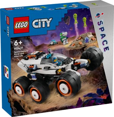 LEGO City Avaruustutkimuskulkija ja vieras elämänmuoto 60431