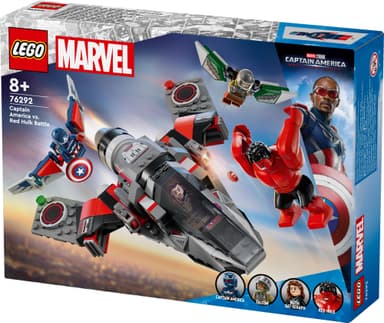 LEGO Super Heroes Captain American ja Punaisen Hulkin taistelu 76292