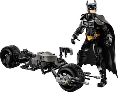 LEGO Super Heroes Rakennettava Batman-hahmo ja Batpod-pyörä 76273