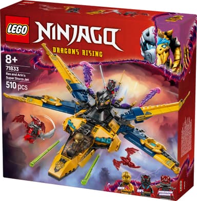 LEGO Ninjago Rasin ja Arinin supernopea suihkari 71833