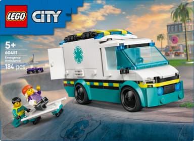 LEGO City Ambulanssi hälytysajoihin 60451