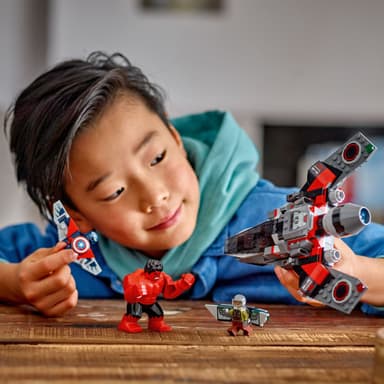 LEGO Super Heroes Captain American ja Punaisen Hulkin taistelu 76292