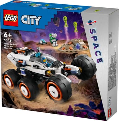 LEGO City Avaruustutkimuskulkija ja vieras elämänmuoto 60431