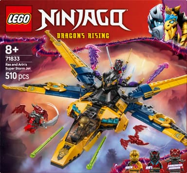 LEGO Ninjago Rasin ja Arinin supernopea suihkari 71833