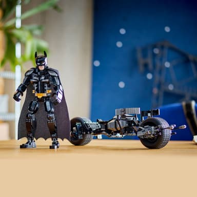 LEGO Super Heroes Rakennettava Batman-hahmo ja Batpod-pyörä 76273