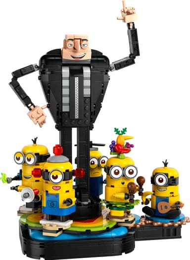 LEGO Despicable Me Palikoista rakennettavat Gru ja kätyrit 75582