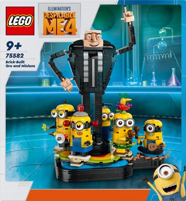 LEGO Despicable Me Palikoista rakennettavat Gru ja kätyrit 75582